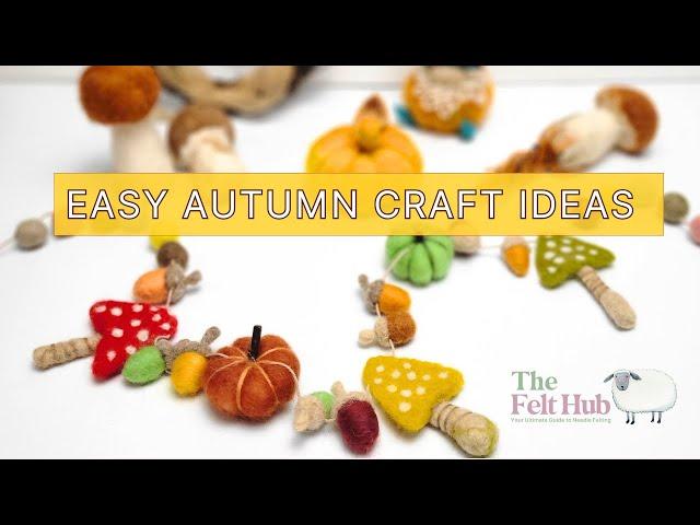 Easy DIY Fall And Autumn Decorations - Craft Fair Ideas