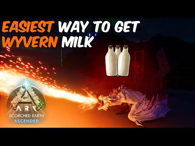 How To Get Wyvern Milk in ARK Survival Ascended | Easy Wyvern Trap | 10x Spoil Timer on Everything!