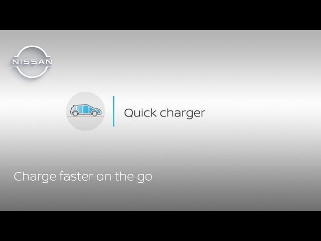 How to quick charge your Nissan LEAF