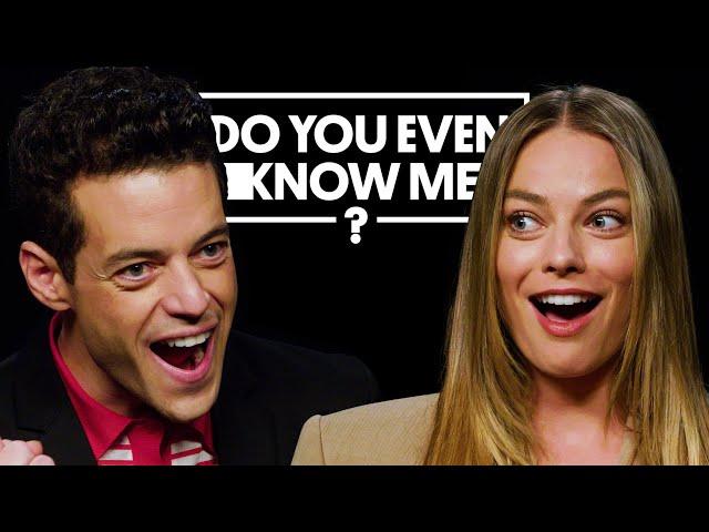 Margot Robbie & Rami Malek Test Their Friendship | Do You Even Know Me? | @LADbible