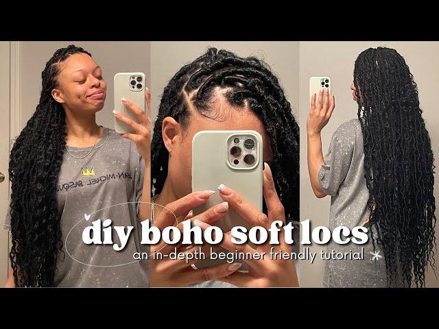 NEAT + EASY BOHO SOFT LOCS (beginner friendly)