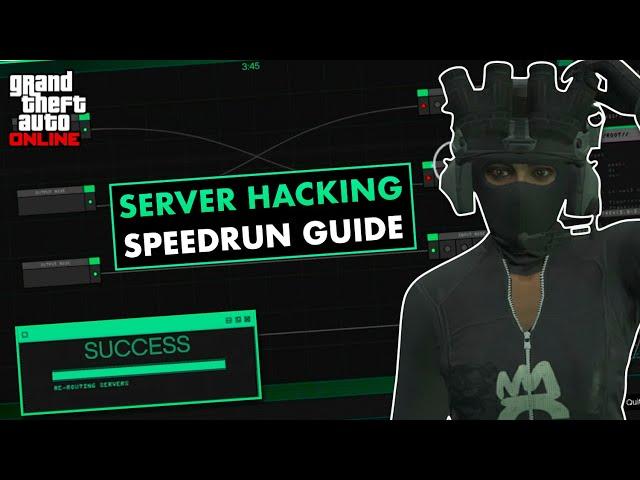 How to SPEEDRUN the SERVER HACKING | GTA Online Easy Guide