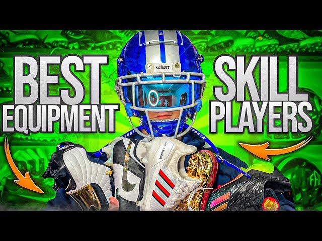 Best Equipment & Accessories for WR, DB and RB // Skill Player Equipment Guide