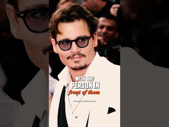 Johnny Depp - Embrace Your Uniqueness  #shorts #shortsfeed #shortsvideo #motivation #trending