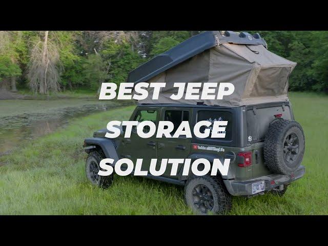 Get More Usable Storage for your Jeep - The SideStasher