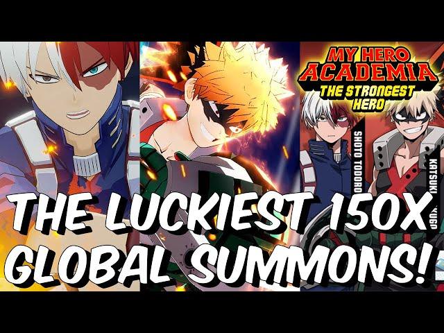 THE LUCKIEST GLOBAL SUMMONS!!! - 150x Launch Banner Summons - My Hero Academia: The Strongest Hero