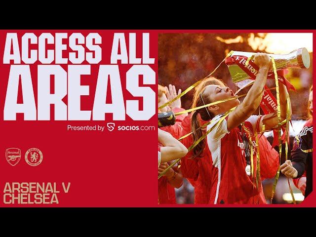 ACCESS ALL AREAS | Conti Cup Winners again! | Arsenal vs Chelsea (1-0) | The goal & all the celebs!