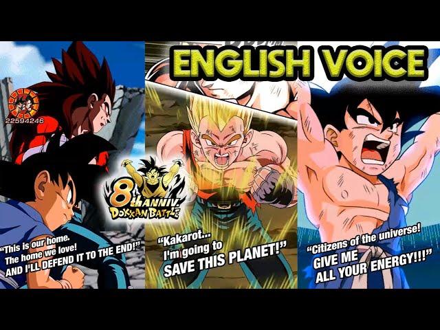 GLOBAL! LR GT GOKU & SSJ4 VEGETA SUPER ATTACKS, STANDBY & FINISH SKILLS! Dragon Ball Z Dokkan Battle