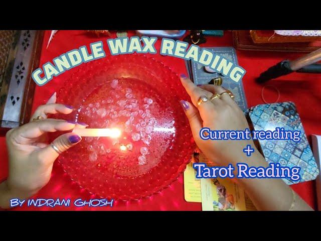 ️CANDLE WAX READING ️+ TAROT READING #spiritual #viral #tarot #lovereading #divine #motivation