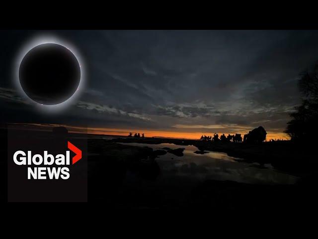 Solar Eclipse: Timelapse videos capture surreal moments of darkness during celestial event