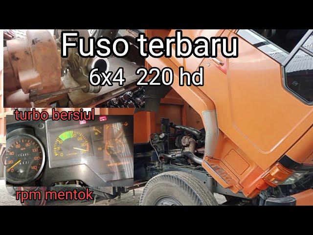 Fuso terbaru 220 hd setel klep setel timing + bouspump sangat ganas bunyi siulan turbo