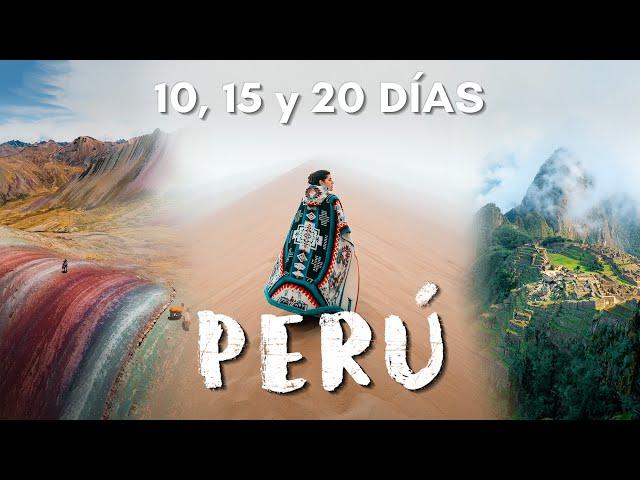 La MEJOR RUTA de 15 días por Perú  Viajar a Perú por Libre