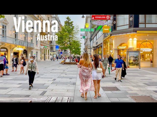 Vienna, Austria  - Evening Walk - September 2021 - 4K-HDR Walking Tour (▶86min)