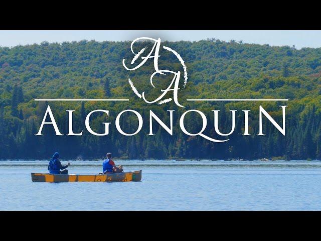 Algonquin Provincial Park in 4K | Canoe Camping and Bushcraft in Ontario, Canada