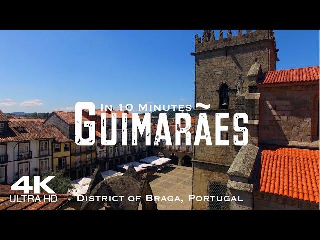 Guimarães 2024  Drone Aerial 4K | Guimaraes Braga Portugal