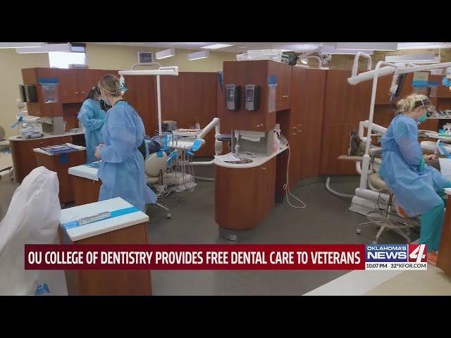 OU College of Dentistry provides free dental care to vets