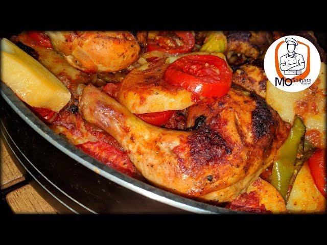 صينية البطاطس بالدجاج بالطعم الاصلى بتاع زمان @moshihata