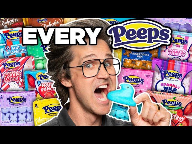 We Tried EVERY Flavor Of Peeps