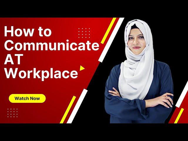 Most Effective Conversation at work place | English language and communication