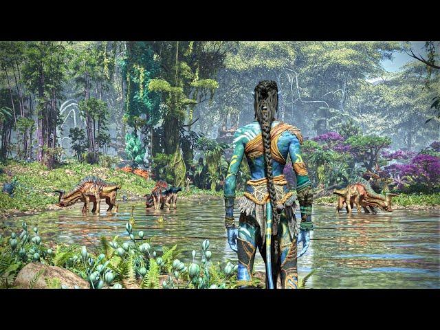 [ Avatar Frontiers of Pandora ] Relaxing Ambient Walk through the Jungle of Pandora