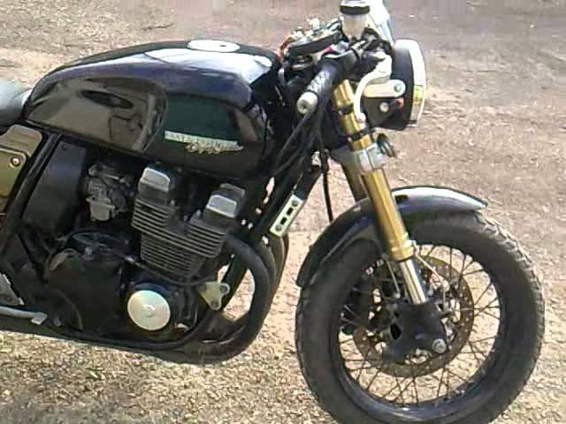 XJR 400 CafeRacer cold start