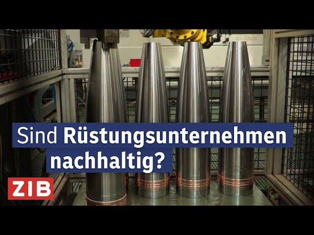 Wie „nachhaltig“ ist die Rüstungsindustrie? | ZIB2 vom 21.11.2024