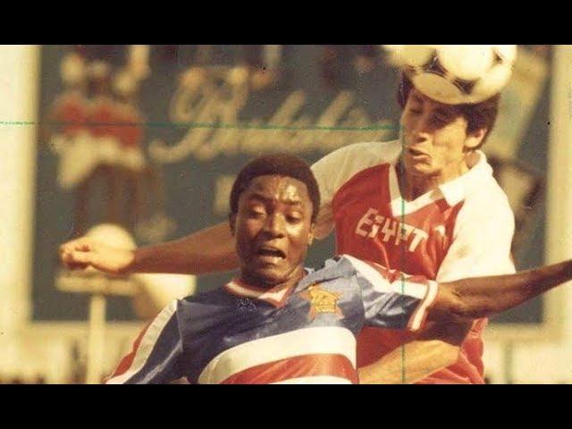 إنذار الخطيب الدولي الوحيد - زيمبابوي 1 - 1 مصر - تصفيات كأس العالم 1986