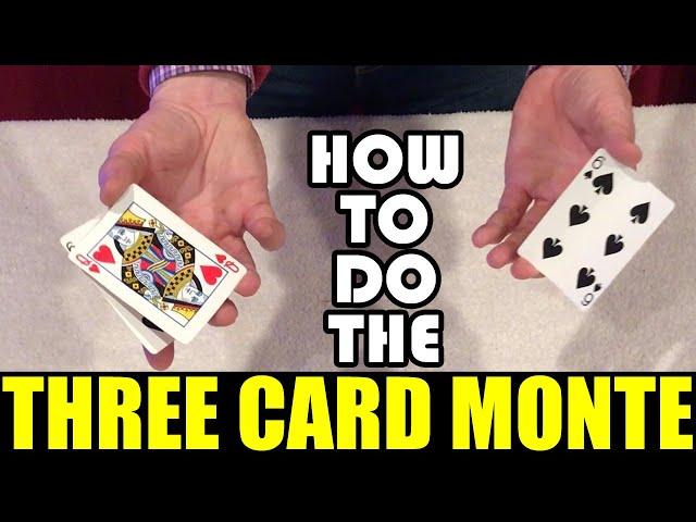 Three Card Monte Scam Explained!