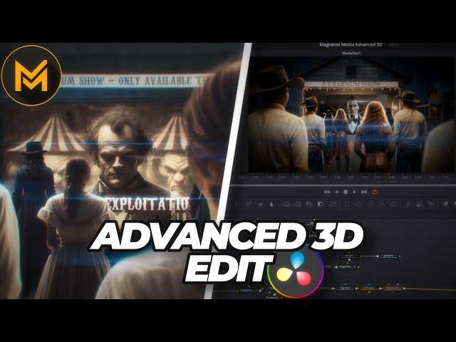 How to Edit like Magnates Media in Davinci Resolve (Advanced 3D)