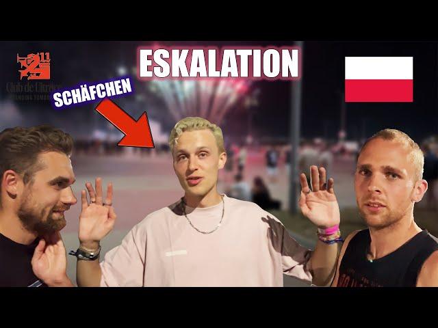 Pure Eskalation!!! Schäfchen fährt mit im Evo | viel Qualm und Feuer 