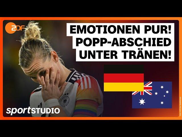 Deutschland – Australien Highlights | Frauen-Länderspiel | sportstudio