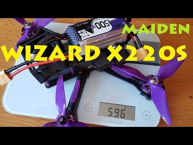 WIZARD X220S - RunCam3 - Dshot600 FPV Racer w Omnibus F4 & 72CH VTX 4S- Eachine