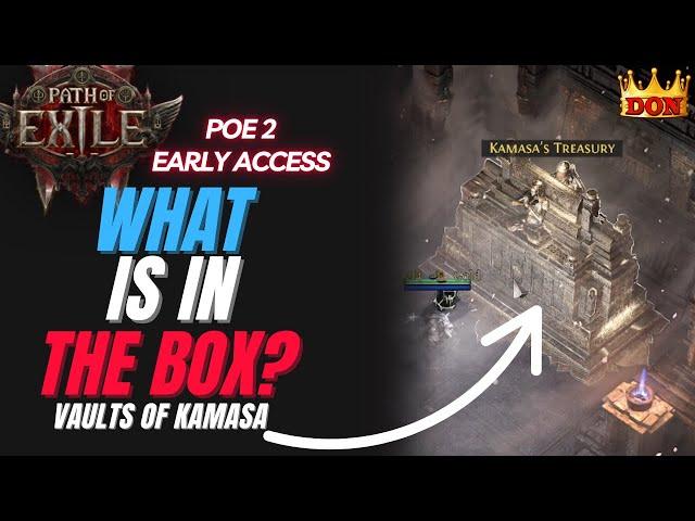 [PoE2] Unique Map Vaults of Kamasa is the New Vaults of Atziri Path of Exile 2