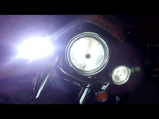 Harley LED Passing Lights Upgrade