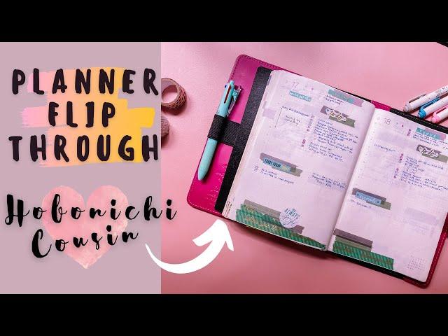 Hobonichi Techo Cousin Quarter 2021 Flip Through | Functional Planning in my Work & Personal Planner