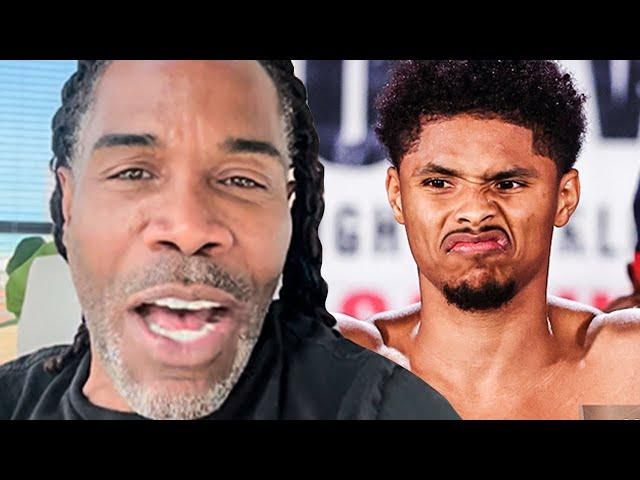 “N***A, STOP BEING A GIRL” - Floyd Schofield Sr RIPS Shakur Stevenson & sends him “F**K IT” WARNING