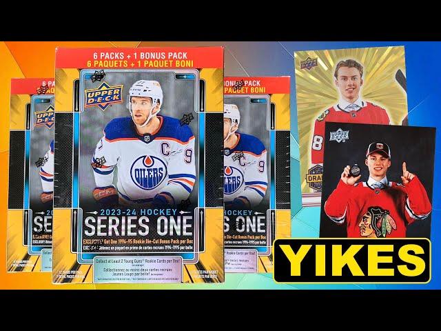 THE MOST DRAMATIC DECLINE I HAVE EVER SEEN - 2023-24 Upper Deck Series 1 Hockey Retail Mega Boxes x3