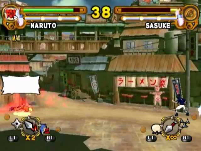 Naruto: Ultimate Ninja 3 (PS2 Gameplay)