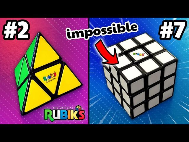 Level 1 to 10 Rubik’s Cubes! (Last one is IMPOSSIBLE)