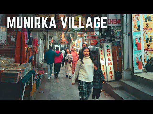 Munirka Village Walk | South Delhi's Insights & Community | India | 4K Tour