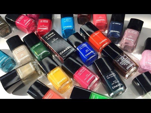 CHANEL NAIL POLISH COLLECTION | My Top Favourites + Limited Edition + Discontinued