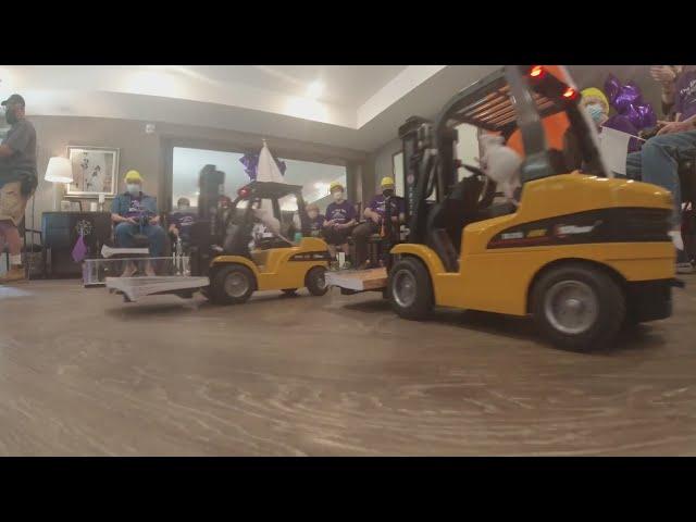 Forklift Racing Is No Joke For These Minnesota Seniors