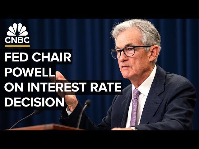 Federal Reserve Chair Powell speaks after Fed cuts interest rates by a quarter point —12/18/24