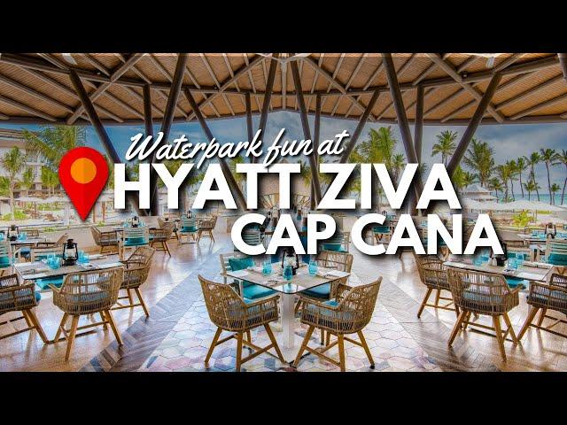 A Fun Water Park Day and Delicious Food on Our First Full Day at Hyatt Ziva