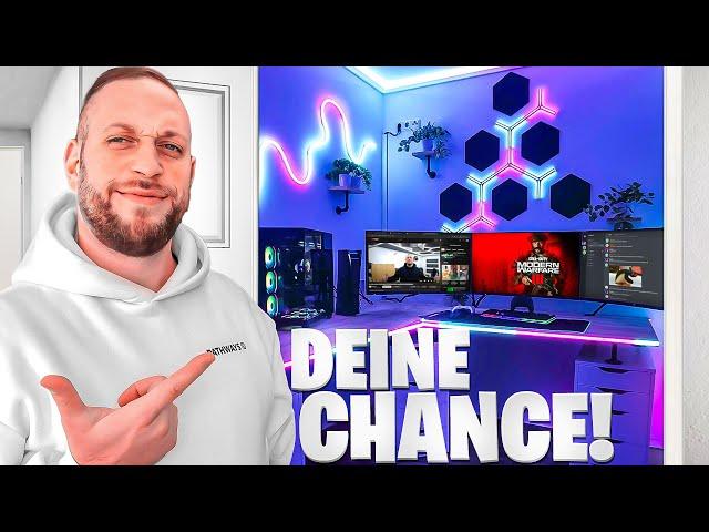 Deine Chance auf einen Brand neuen GAMING ROOM