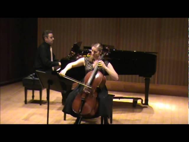 Chopin Cello Sonata mvt.4 - Rebecca Yoder