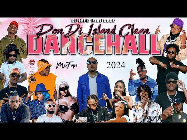 Dancehall Mix 2024 Clean | New Dancehall Songs (Pon Di Island) Vybz Kartel, Squash , Stein, Masicka