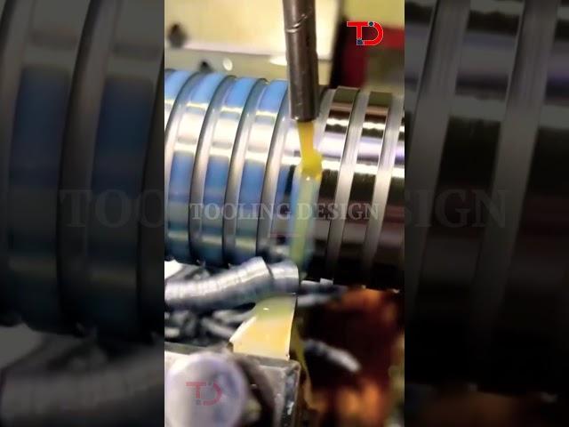 Tooling Design I Threading l #satisfying #cnc #trending #shortvideo #youtubeshorts #machining #short