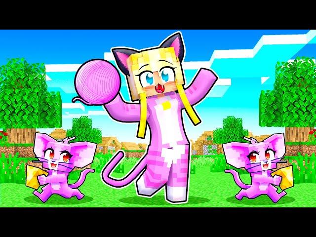 Ich VERWANDLE mich LANGSAM in eine KATZE!  Minecraft