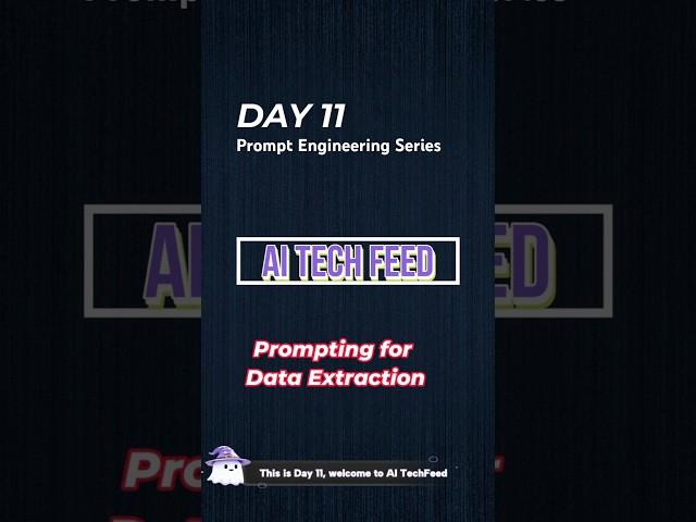 Day 11 – Prompting for Data Extraction | Extract Info from PDFs, Invoices & Resumes